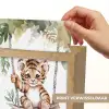 Tijger - Dier - Kinderen - Jungle Light Box met kabel (Kinderlampje) klein -USP_websiteprintNL
