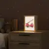 Illustratie - Brandweer - Rood - Minimalistisch Light Box met kabel (Kinderlampje) klein -sfeer1_kind