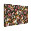 Bloemen - Vlinder - Design - Kunst - Abstract - Schilderij - Oude meesters canvas 2cm klein -z3d