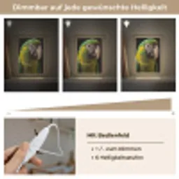 Ara - Portret - Groen Light Box met kabel (Kinderlampje) klein -USP_dimbaarDE