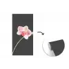 Orchidee - Bloemen - Zwart - Roze - Knoppen fotobehang vinyl groot -3d
