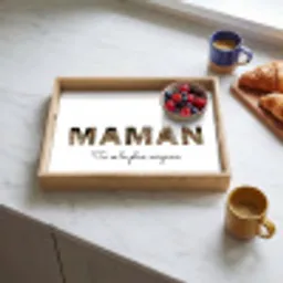 Maman - Collage de lettres Dienblad Rechthoek middel -sfeer2