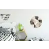 Grillige vormen - Subtiele overgangen - Dynamisch Wandcirkel aluminium klein -kinderkamer
