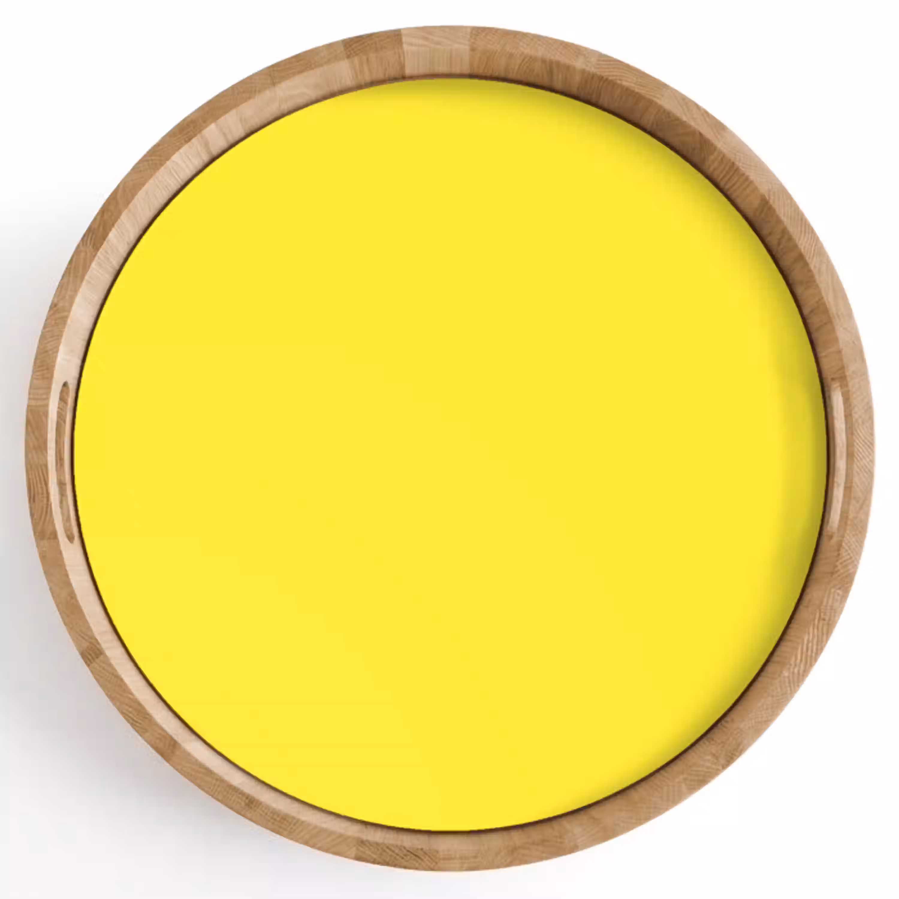 Soft - Custard - Geel Dienblad Rond middel 914 -z3d_shopping