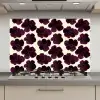 Bloemen - Aquarel - Paars keuken achterwand spatscherm klein 900 -3d_website