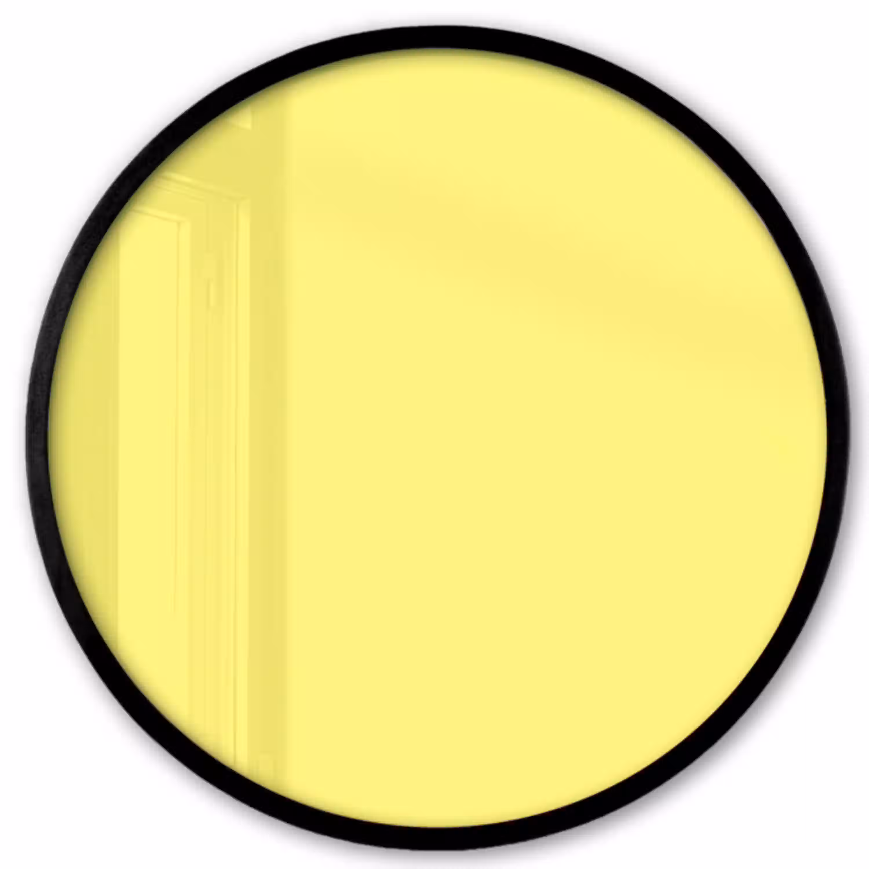 Buttery - Beige - Geel Fotolijst rond zonder passe partout klein 856 -3d