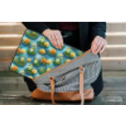 Kikker - Lelies - Groen laptophoes neopreen klein 279 -tas