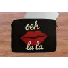 Lip - Rood - Quote laptophoes neopreen klein -tafel