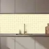 Patroon - Subtiel - Geel keuken achterwand 2 middel 871 zz_3dshopping