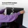 Kurkentrekker - Wijn - Zwart - Wit Inductie beschemer met haakjes klein -ky-ophangen-nl