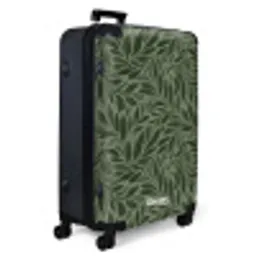 Bladeren - Organisch - Groen NBS - Large koffer - Volwassenen Unisex groot -product1