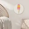Schepijs - Hoorntje - Illustratie - Minimalistisch Akoestische PET Vilt - Rond klein -sfeer4