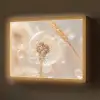 Paardenbloem - Water - Natuur - Stilleven - Modern Light Box met batterij (Wandlamp) middel -z3d_website