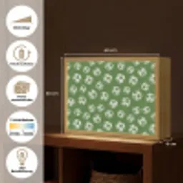 Voetbal - Sport - Groen Light Box met batterij (Wandlamp) middel 907 -USP_websiteoverzichtDE