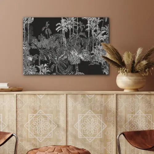 Palm - Jungle - Tropical PET vilt middel -sfeer4