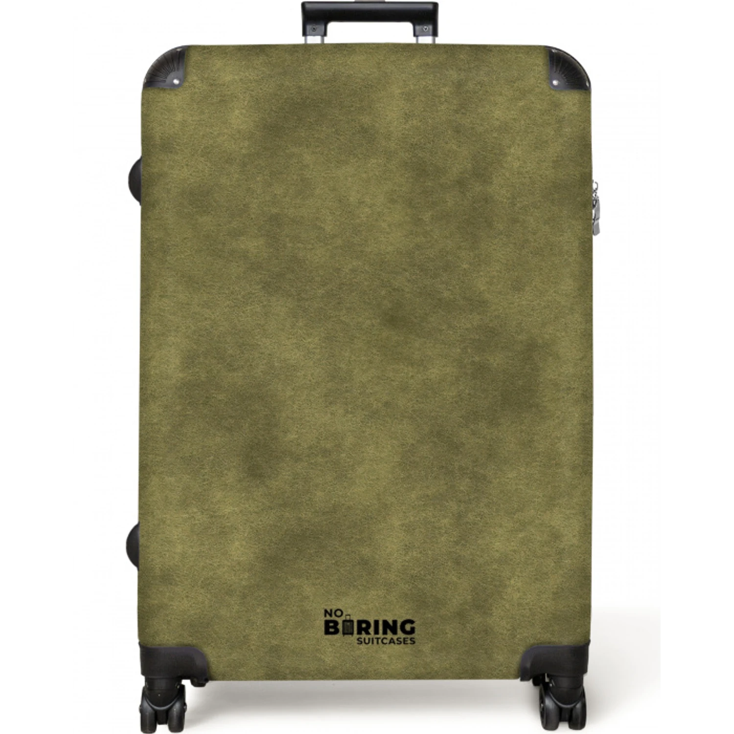 Textuur - Abstract - Groen NBS - Large koffer - Volwassenen Unisex groot -zzzzzzzzkaufland2