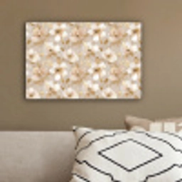 Bloemen - artistiek - Goud canvas 2cm klein 34 -sfeer3