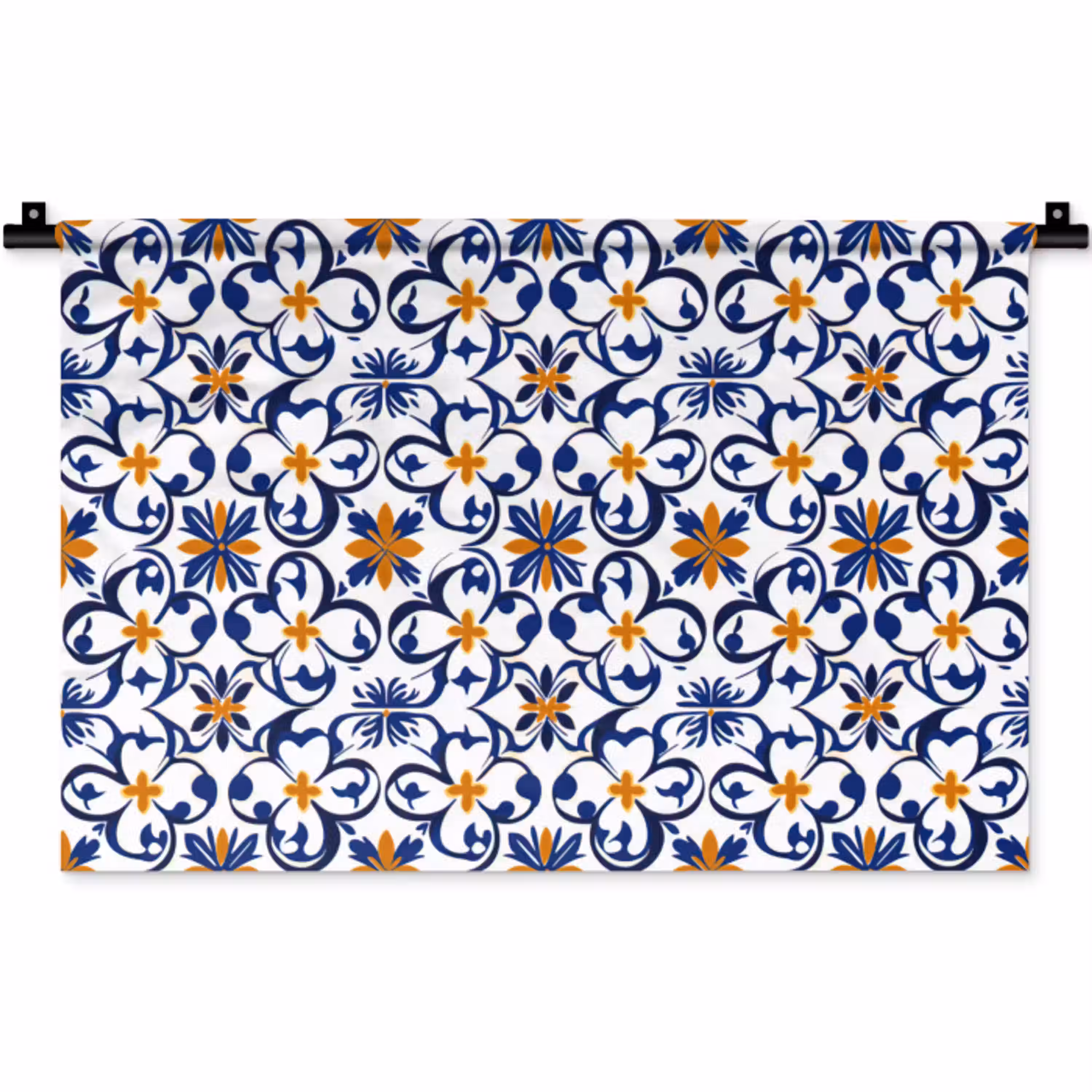 Patroon - Modern - Kleurrijk Wandkleed katoen klein 269 -zz3d