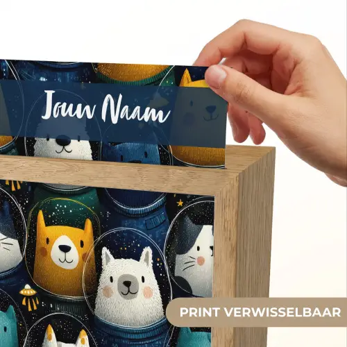 Dieren - Ruimtepakken - Sterren Light Box met kabel (Kinderlampje) klein -USP_websiteprintNL