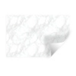 Minimalistisch - Wit - Grijze aders Muursticker klein 286 -3d
