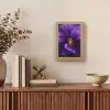 Paars - Viool - Diepte Light Box met kabel (Tafellamp) klein -sfeer2