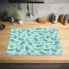 Zee - Dieren - Blauwe vinvis Inductie beschermer vinyl 3mm klein 276 -sfeer5