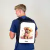 Popke puppy Rugzak - Zwart middel -sfeer8