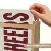 Red - Cheers - Decoratie - Beige Light Box met kabel (Wandlamp) klein -USP_websiteprintNL