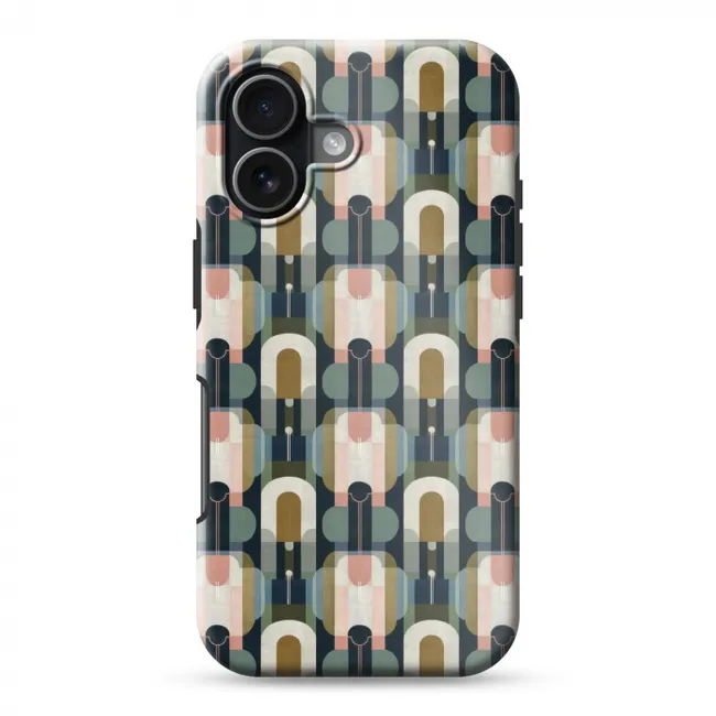 Telefoonhoesje Toughcase - Geografisch - Modern - Kleurrijk