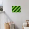 Gaming - Strepen - Schuin - Groen tuinposter los doek klein -sfeer8