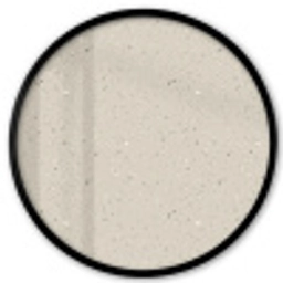 Lichtbeige - Terrazzo - Grijs Fotolijst rond zonder passe partout klein 856 -3d