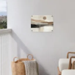 Minimalistisch - Landschap - Dimensie tuinposter los doek klein -sfeer8