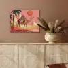 Kameel - Pyramides - Rode zon PET vilt klein -sfeer4