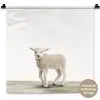 Lammetje - Schaap - Dieren - Kinderen - Meisjes - Jongens Wandkleed katoen klein -t3d_DE