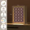 Symmetrisch - Tegel - Burgundy Light Box met kabel (Tafellamp) klein 925 -USP_NL