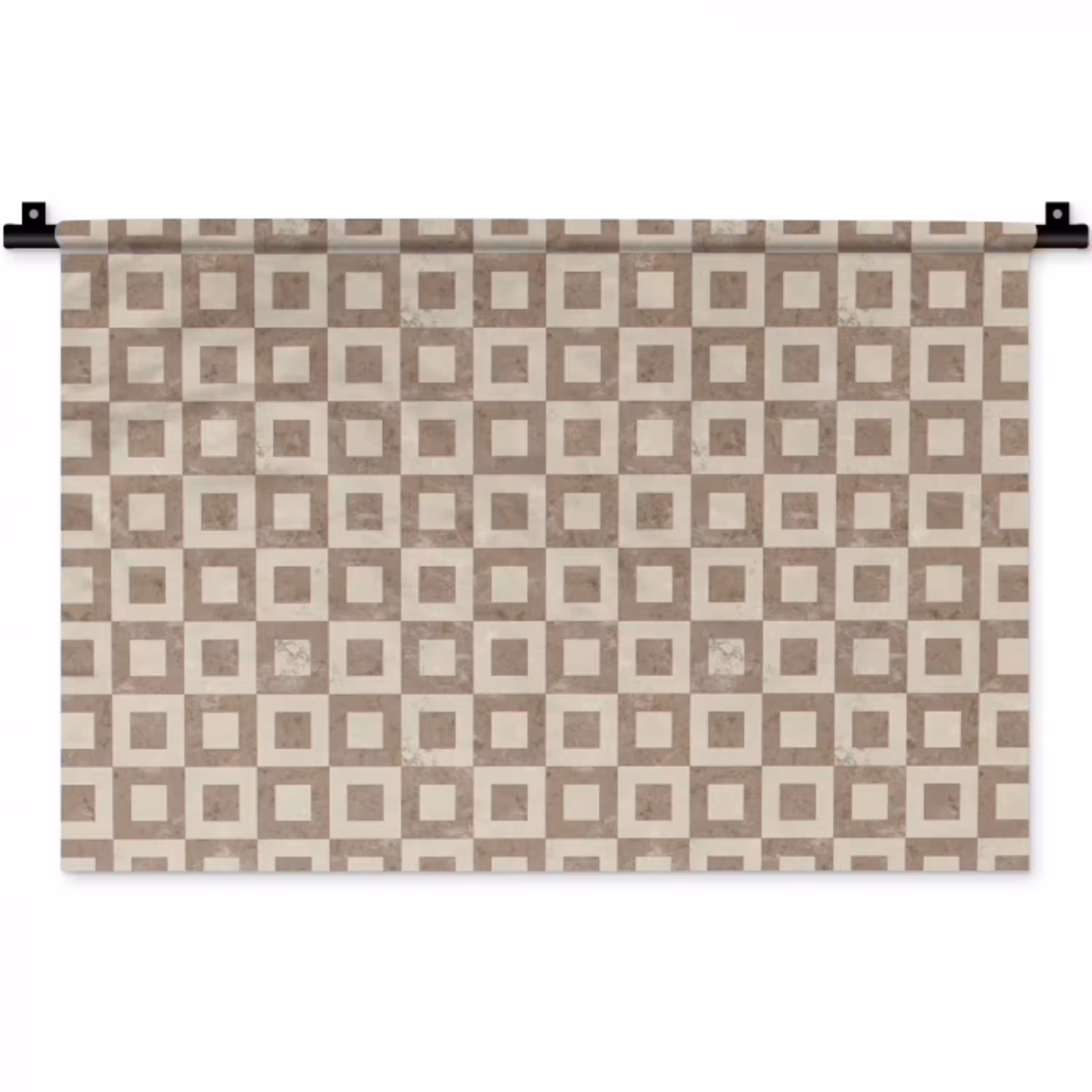 Patroon - Marmer - Beige Wandkleed katoen klein 269 -zz3d