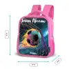 Neon - Net - Voetbal - Kleurrijk Kinderrugzak - Roze middel -productfoto_formaten
