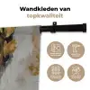 Sierlijk - Vrouw - Goud - Ogen Wandkleed katoen klein -sfeer2