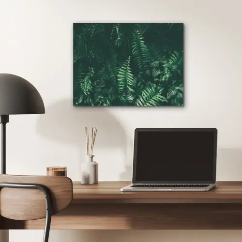 Bladeren - Jungle - Natuur - Tropisch - Planten PET vilt klein -sfeer5