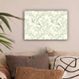 Klassiek - Vogels - Groen canvas 2cm klein 34 -sfeer1