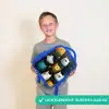 Dieren - Ruimtepakken - Sterren Kinderrugzak - Blauw middel -sfeer1_NL
