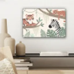Jungle - Rustiek - Pastel canvas 2cm klein -sfeer6