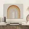 Minimalistisch - Boog - Lijnen - Beige PET vilt klein -sfeer1