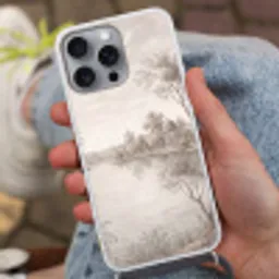 Terras - Water - Natuur - Landschap Hoesje iPhone 16 Pro Max met koord klein -sfeer3