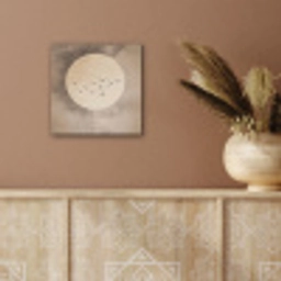 Vogel - Beige - Japandi aluminium wit klein -sfeer4