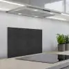 Donkergrijs - Asfaltstructuur - Ruw keuken achterwand spatscherm klein 900 -3d_schuin