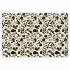 Bloemen - Dessin - Zwart Placemat vinyl groot 368 -zzsfeer1_Kitchenyeah-website
