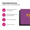 Manifest that shit - Paars - Glitter Inductie beschermer vinyl 3mm klein -wsfeer2_website