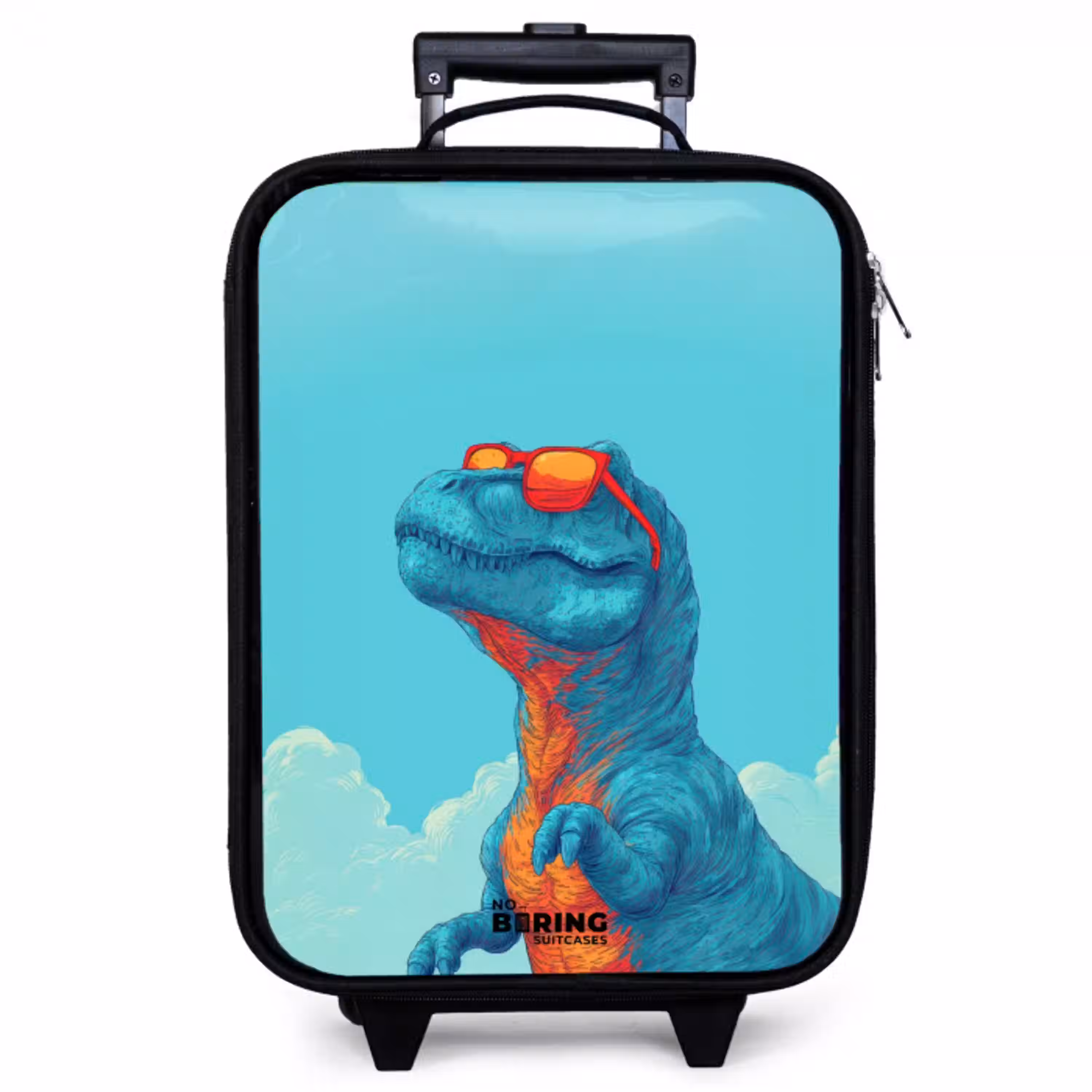 Dino - Zonnebril - Blauw Kinderkoffer - Zwart klein -zzz_website3d