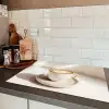 Cappuccino - Schuim - Schotel - Beige Inductie beschermer vinyl 3mm klein -sfeer3